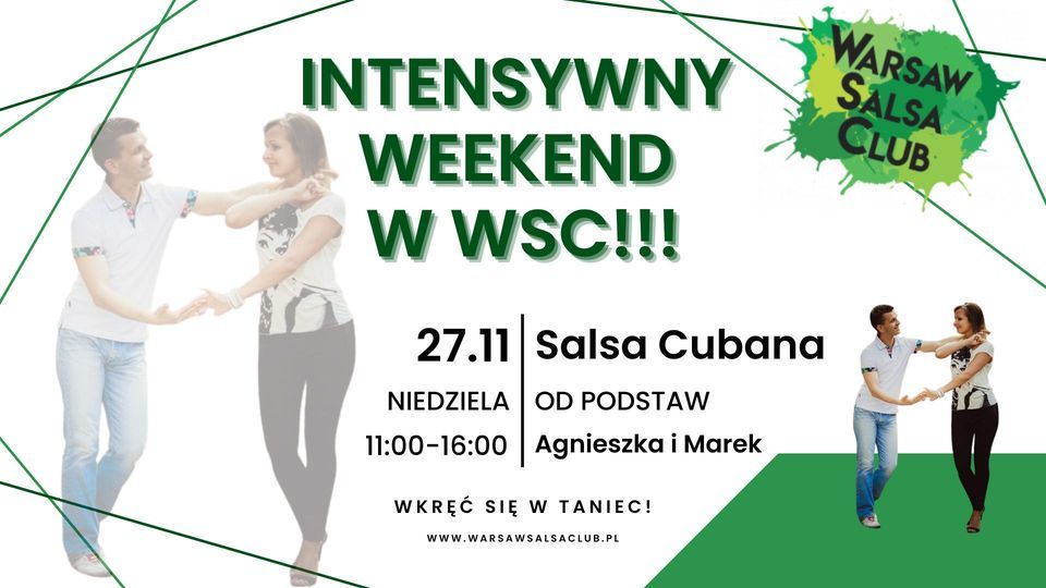 Intensywny weekend z Sals\u0105 Kuba\u0144sk\u0105 w WSC!