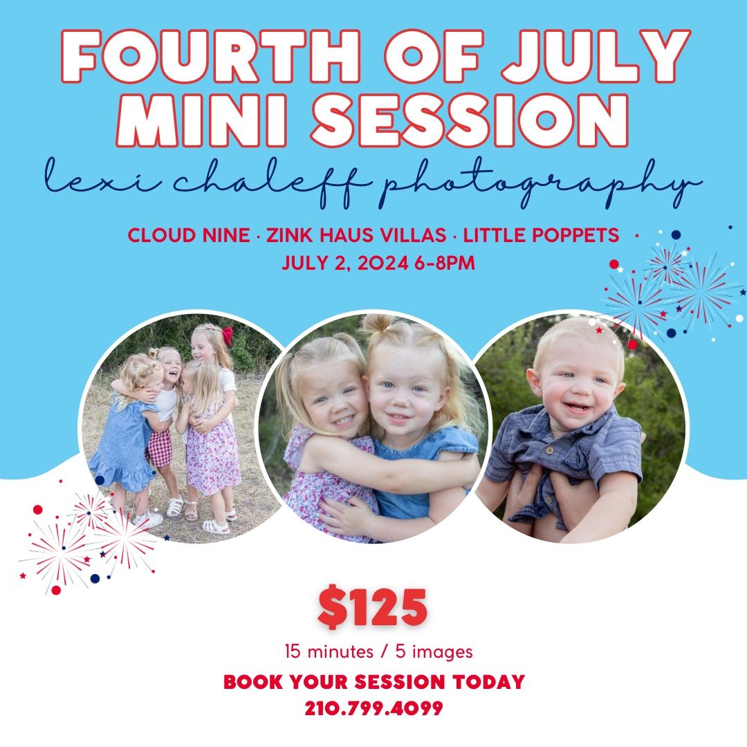 Fourth of July Mini Session