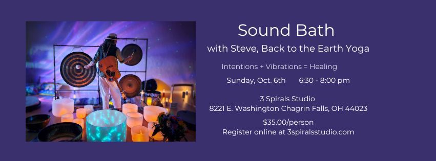 Sound Bath with Steve