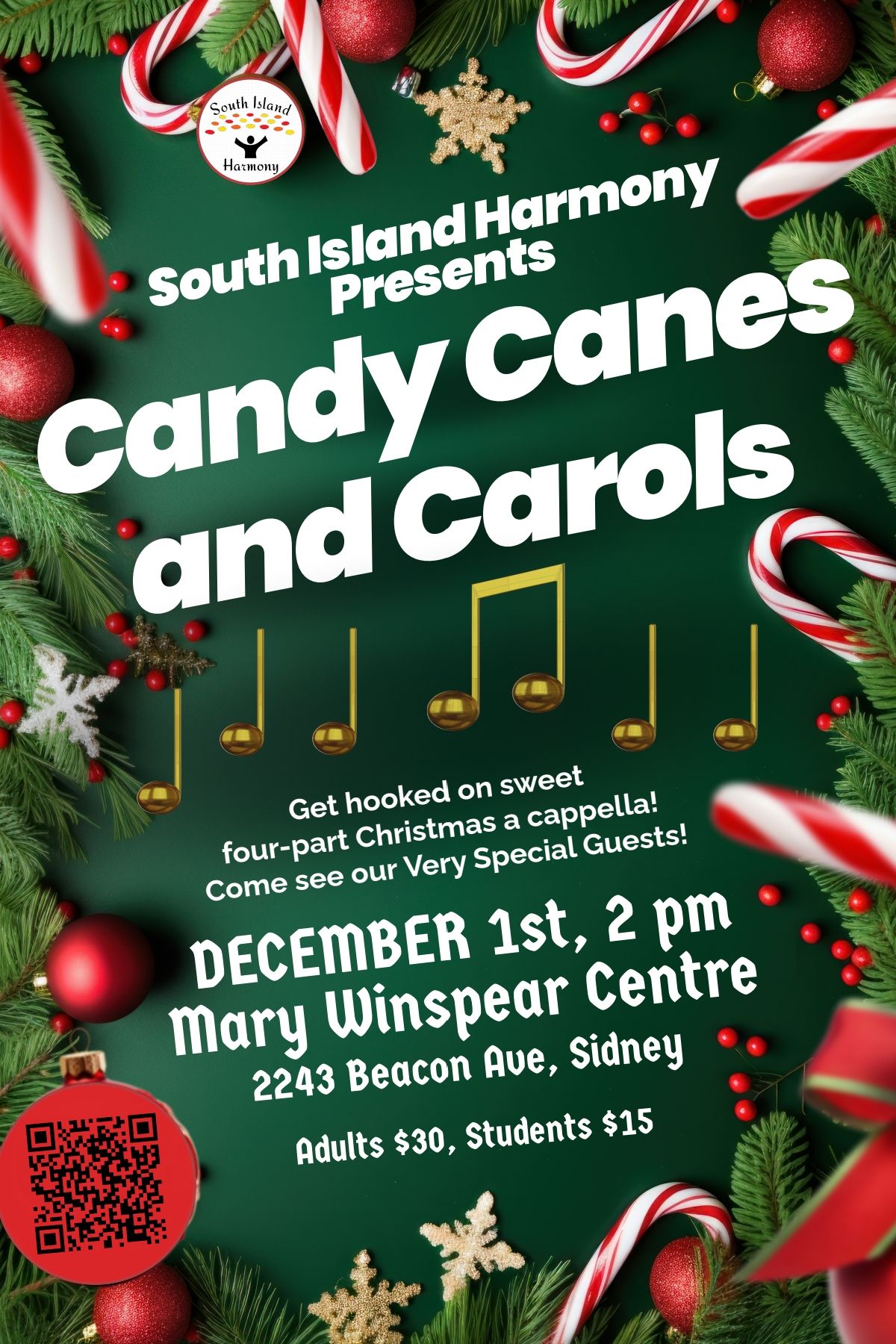 Candy Canes and Carols