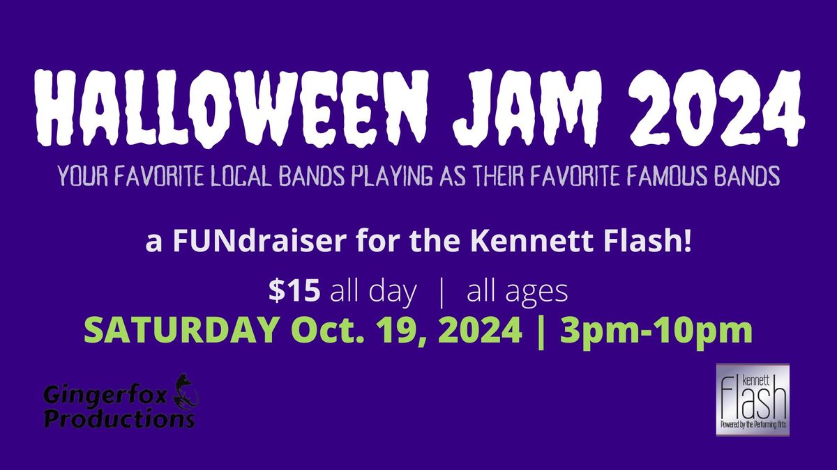 Halloween Jam 2024 presented by GingerFox Productions