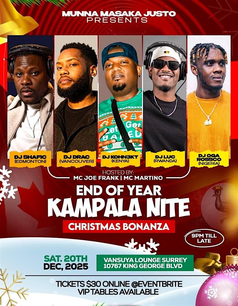 KAMPALA NITE End of Year Christmas Bonanza