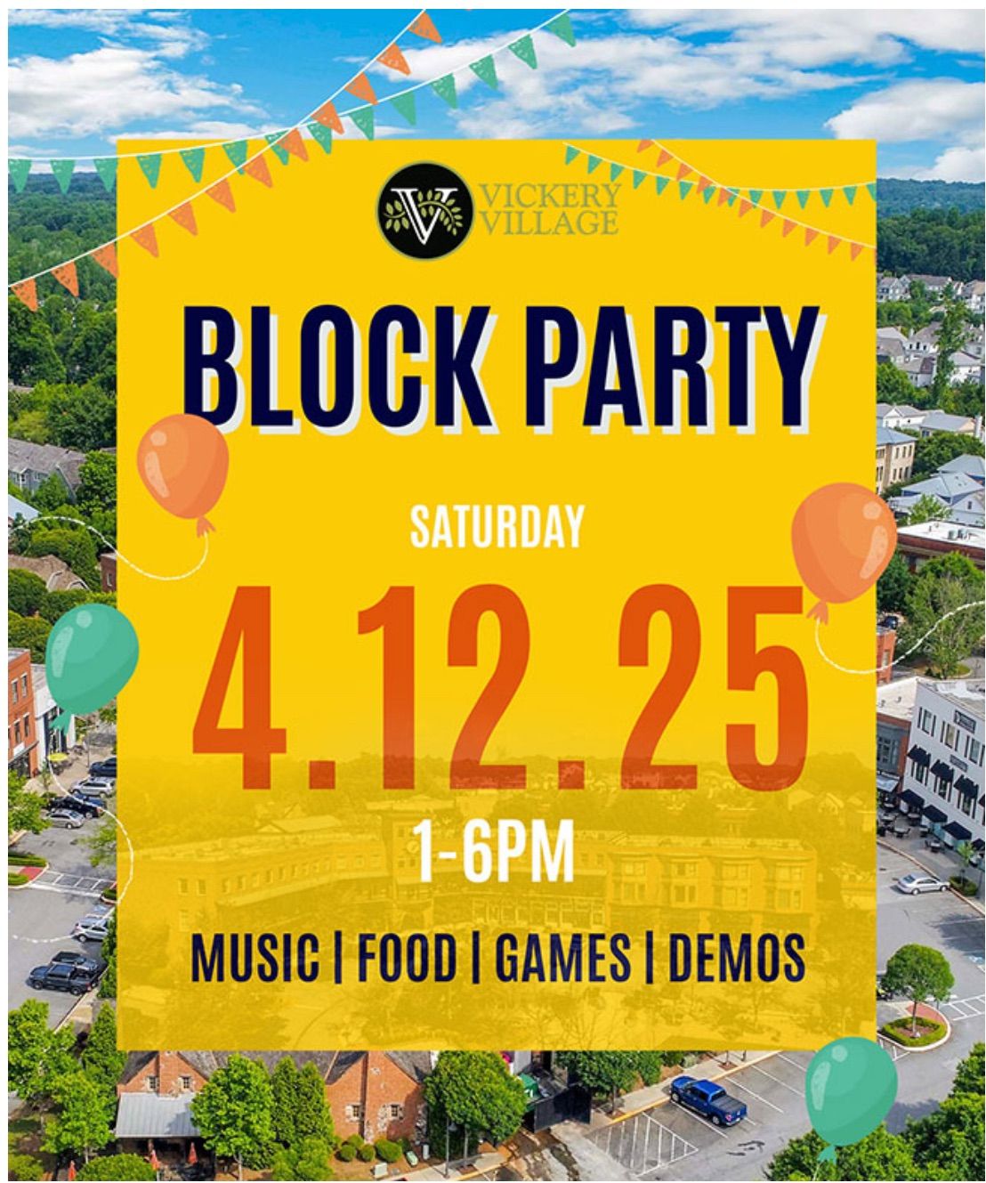 Vickery Village Block Party 