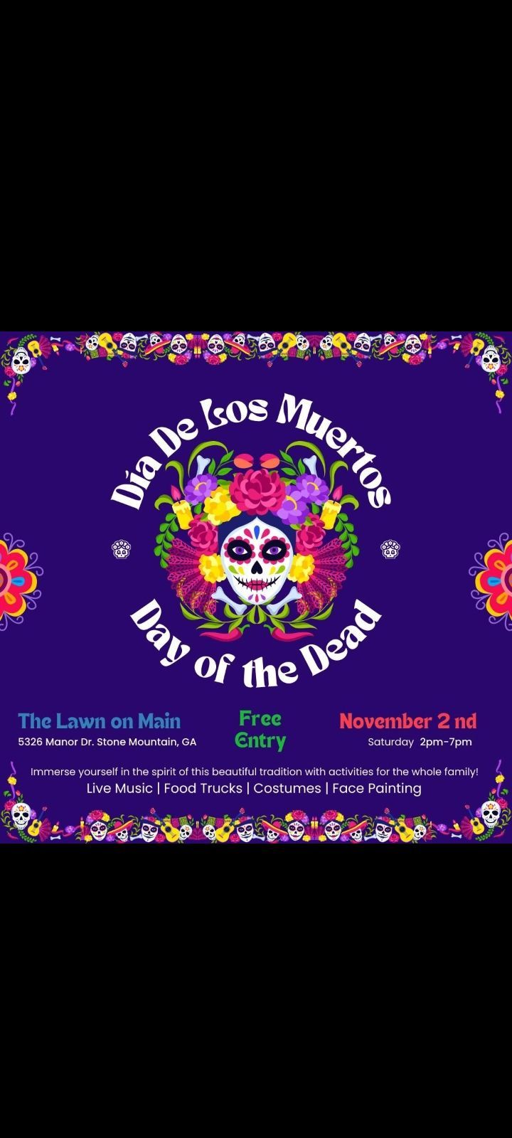 Day of the Dead Pop-up Vendor by Bundos Entertainment