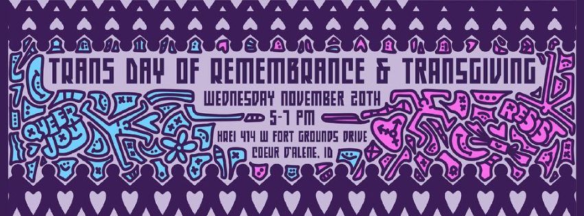 Trans Day of Remembrance & TransGiving 2024