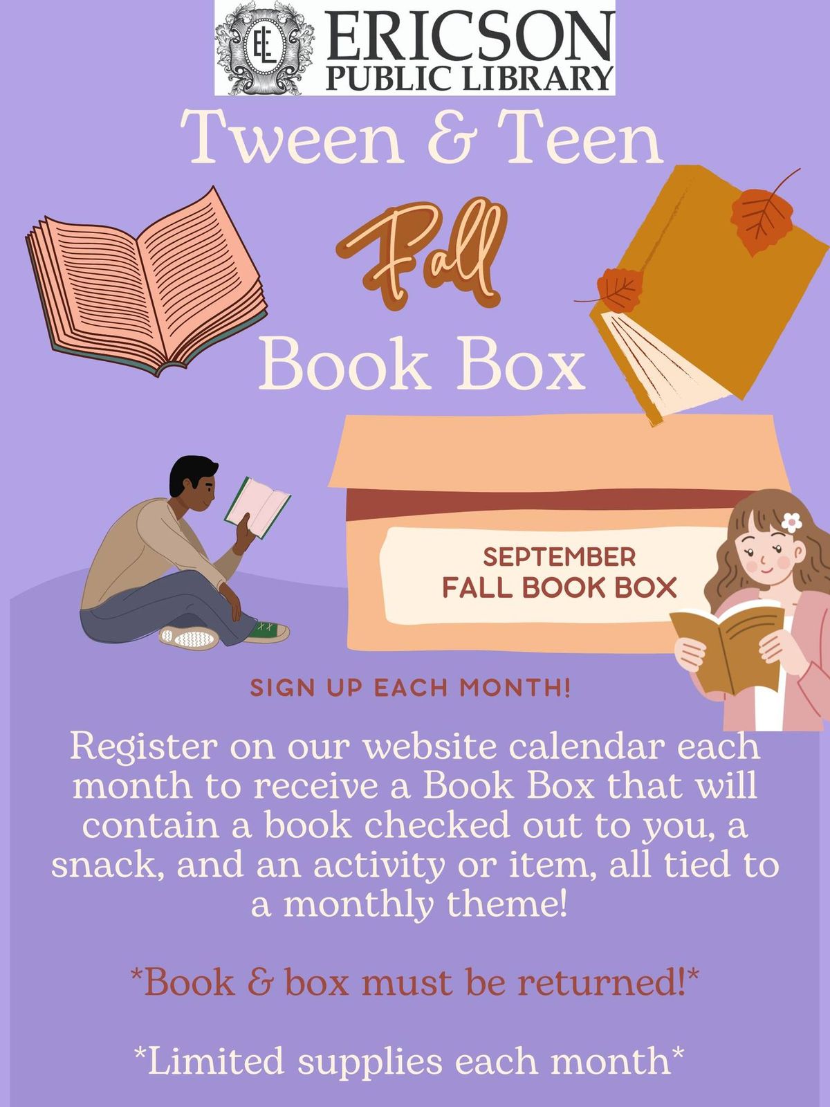 Tween & Teen Fall Book Box