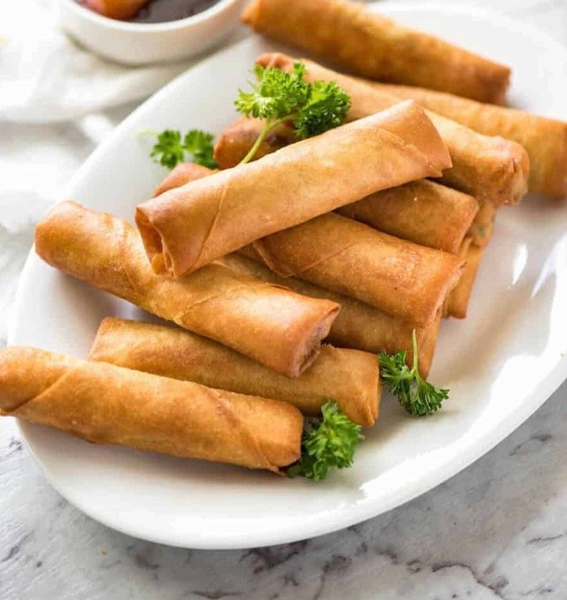 How to make Lumpia Filipino Egg Rolls w. Gigi Campbell, Anchorage re