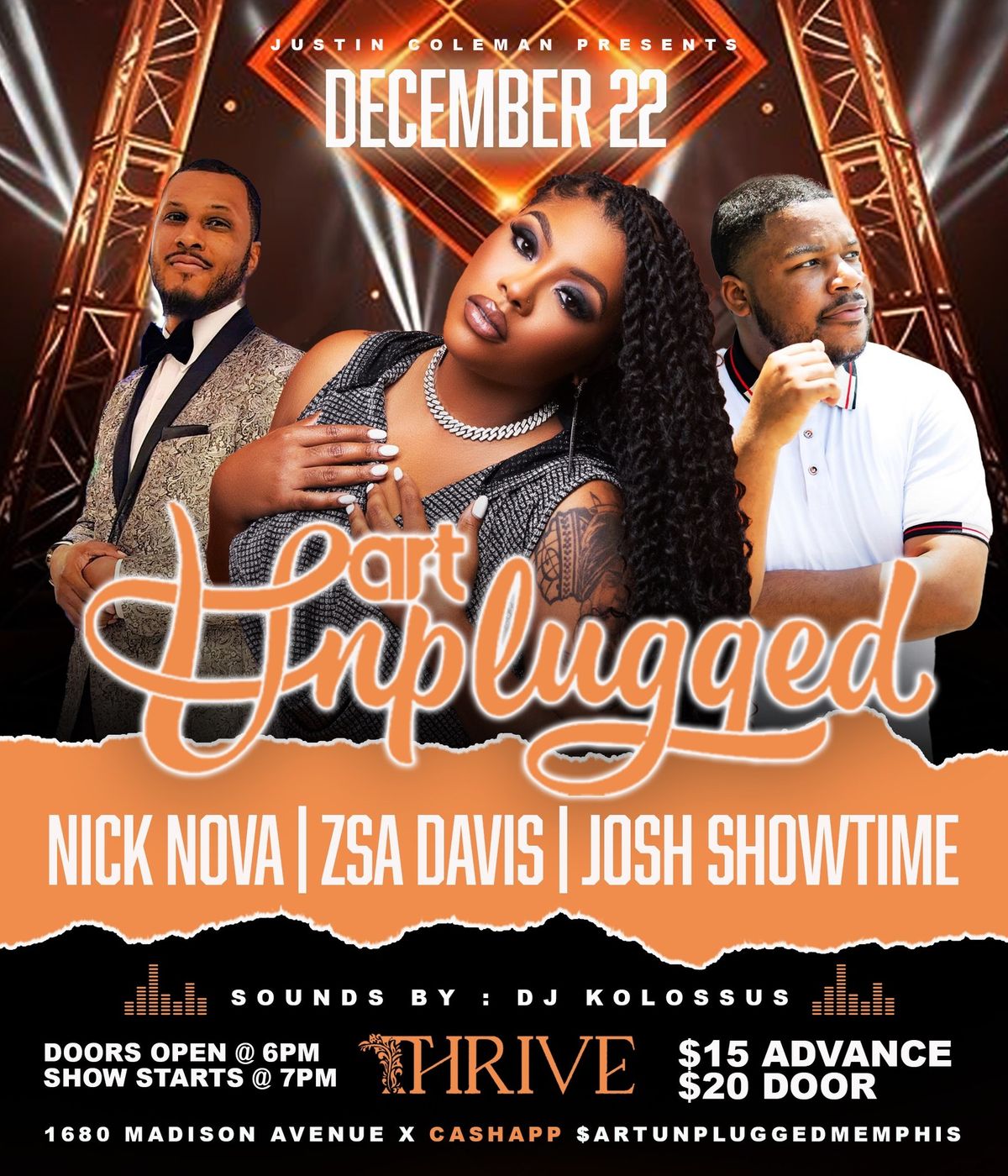 Art Unplugged: December 22nd Show