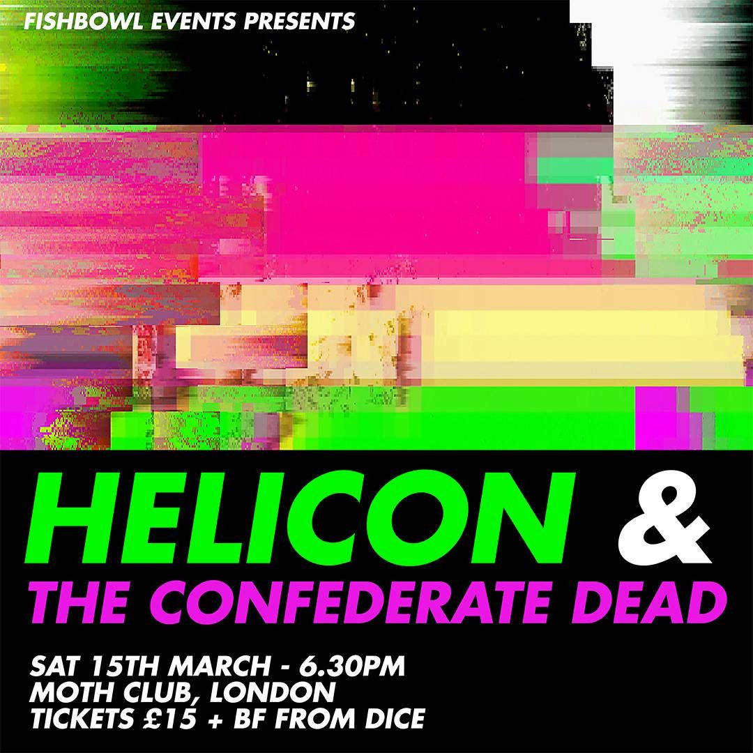 Helicon and The Confederate Dead Co-Headline