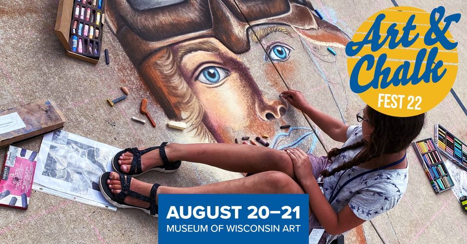 Art & Chalk Fest 2022, Museum of Wisconsin Art, Kewaskum, 20 August 2022