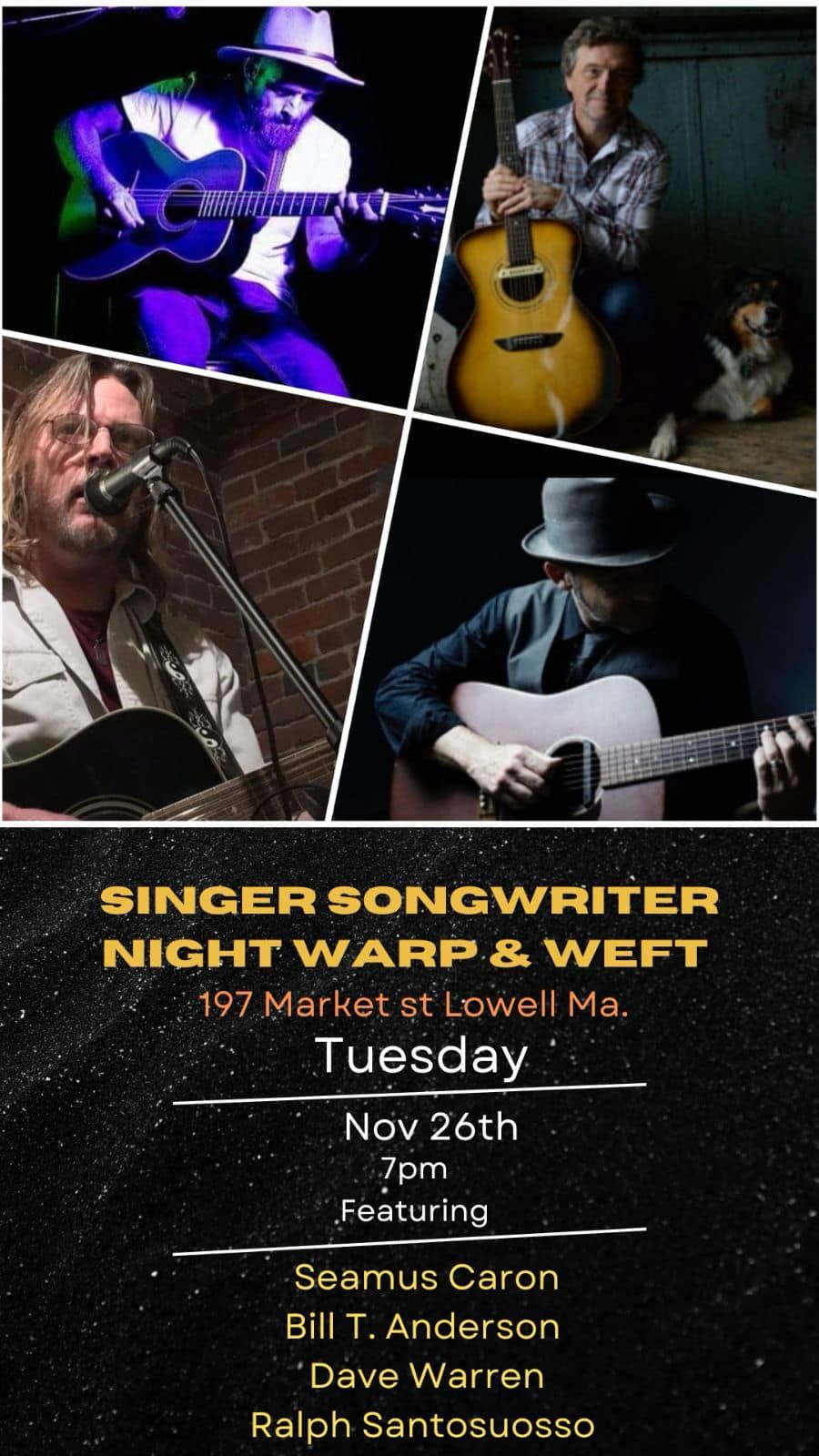 Singer Songwriter Night