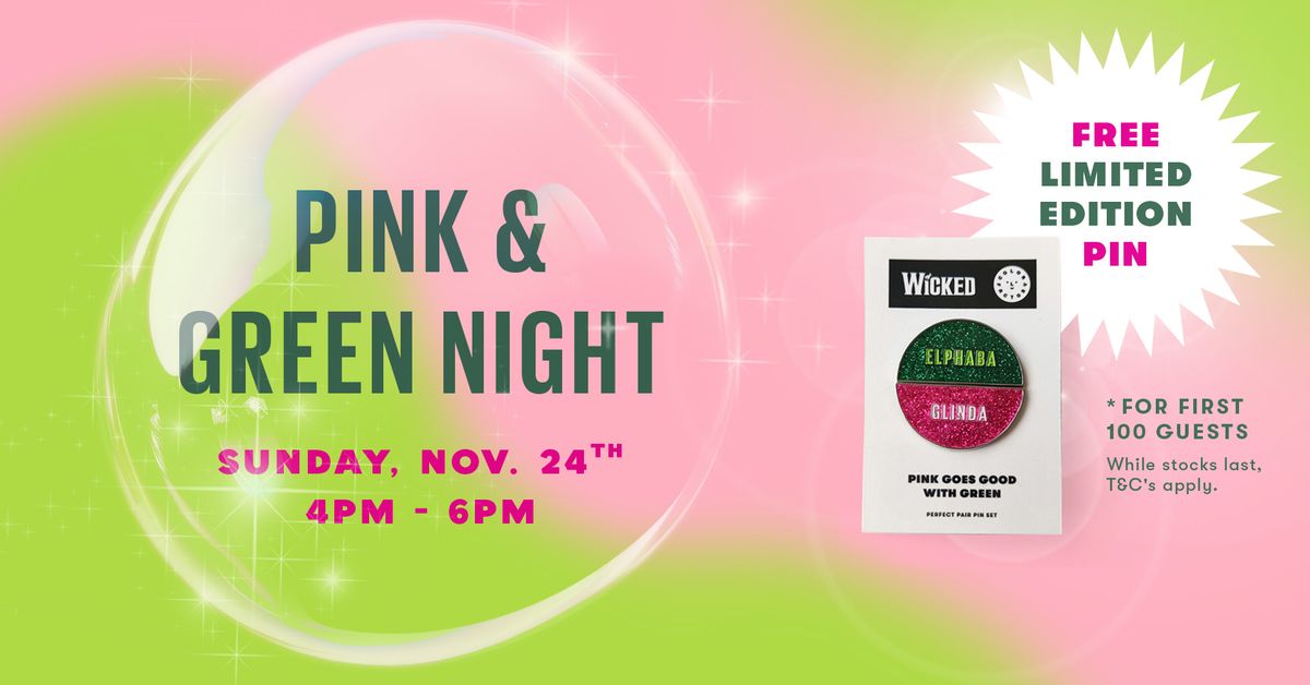 Pink & Green Night 