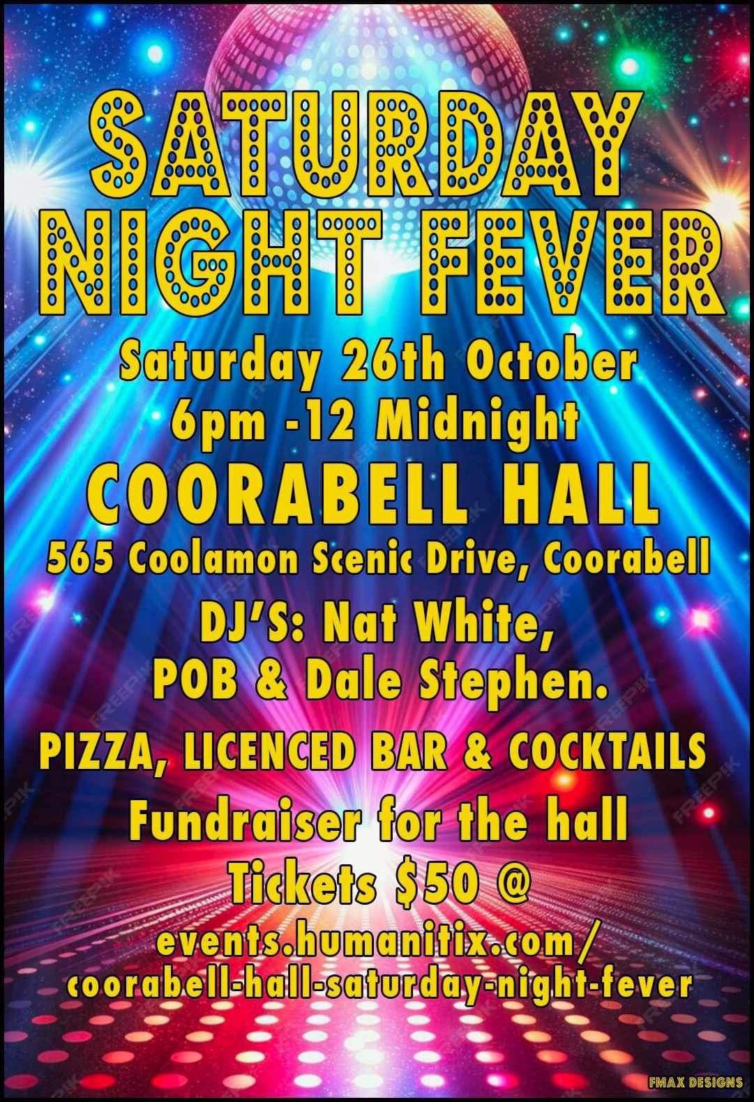 Saturday Night Fever - Coorabell Hall Fundraiser