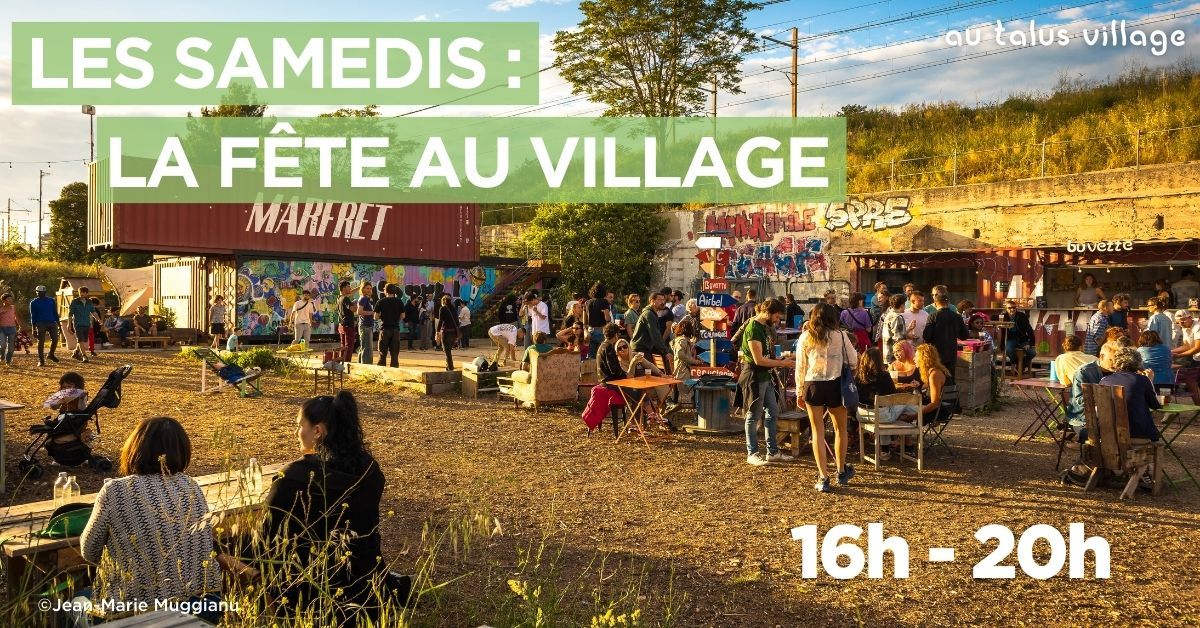 Les samedis : LA F\u00caTE AU VILLAGE