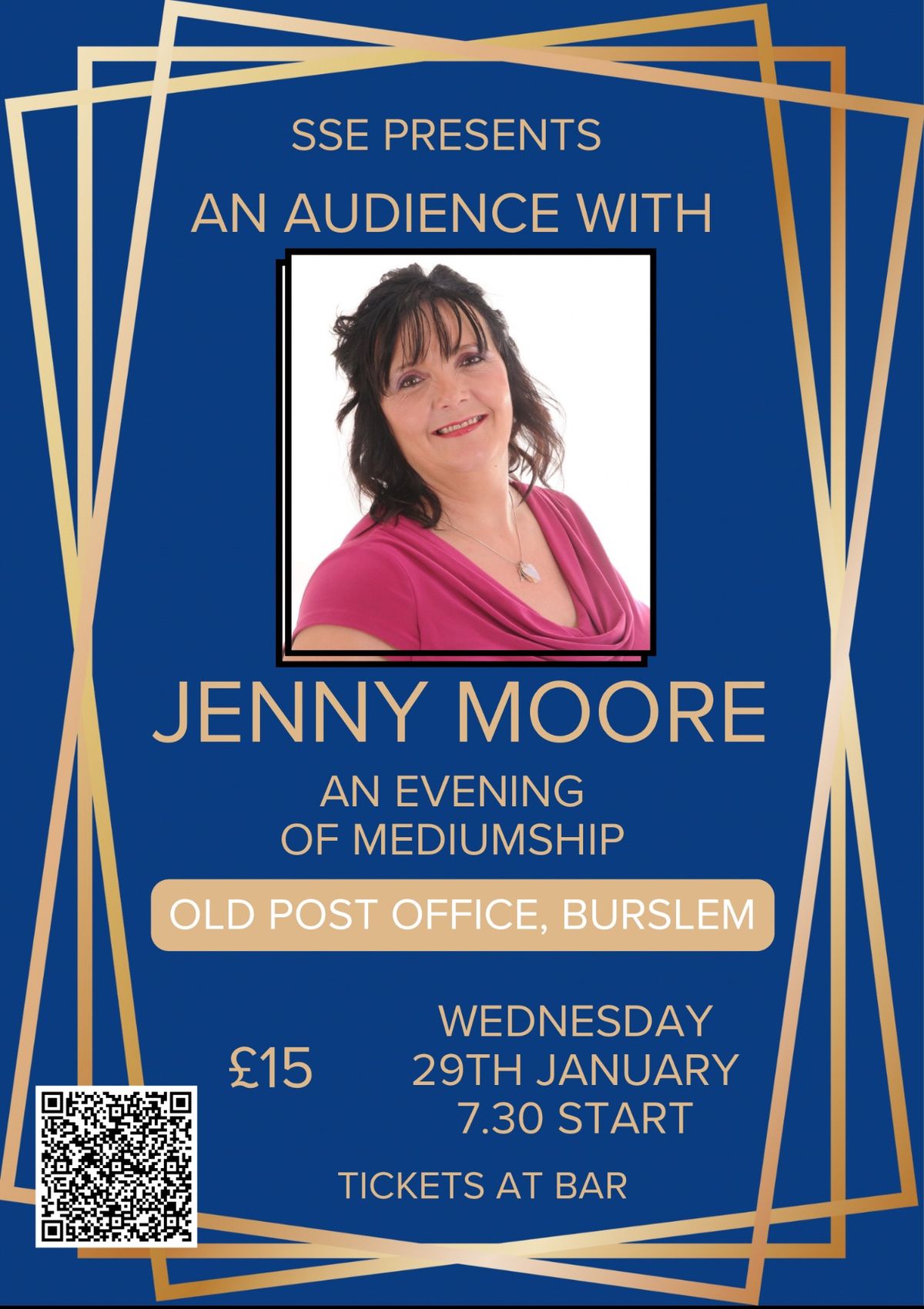 SSE PRESENT AN EVENING WITH JENNY MOORE