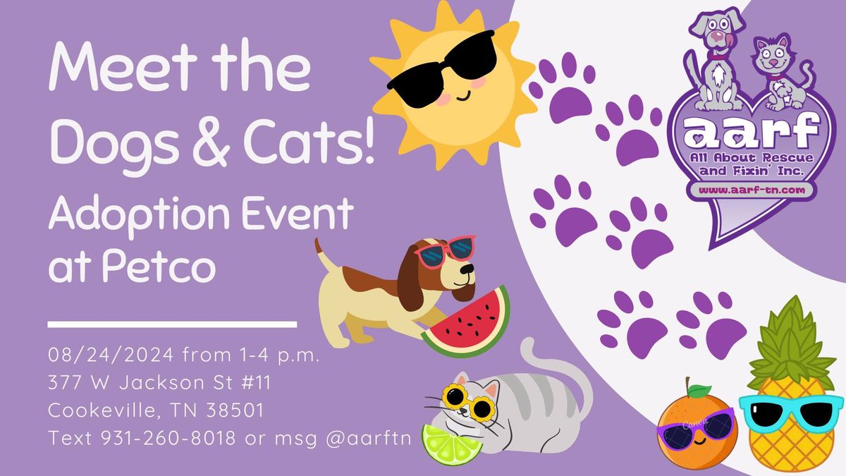 Meet AARF Dogs & Cats - Adoption Event at Petco