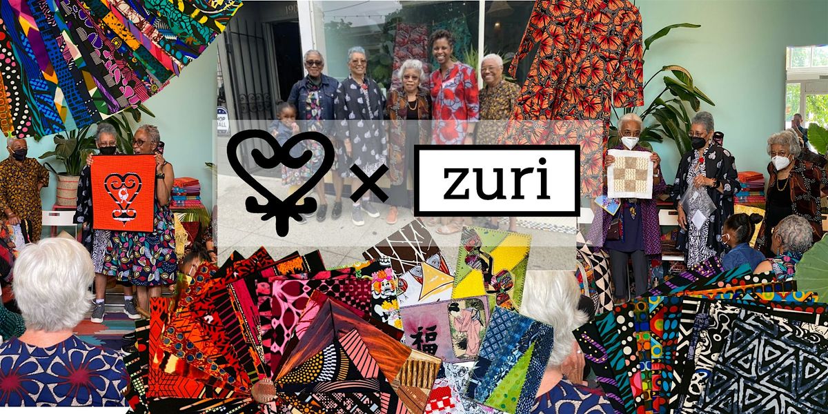 Zuri x AAQGO - Fabric Postcard Workshop