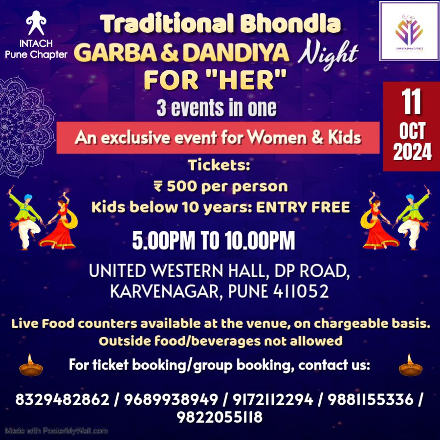 TRADITIONAL BHONDLA, GARBA & DANDIYA "FOR HER" 2024