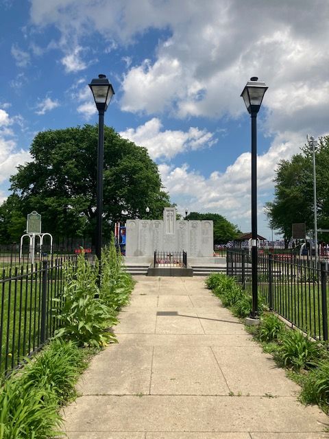 Col Hamtramck Gravesite Memorial, Veteran's Memorial Park, Hamtramck 