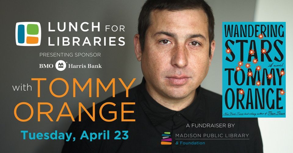 Lunch for Libraries with Tommy Orange
