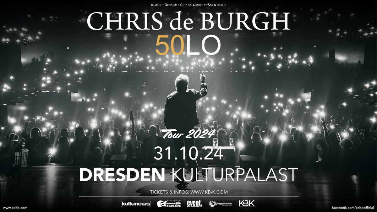 Chris de Burgh | 50LO Tour 2024 | Kulturpalast Dresden