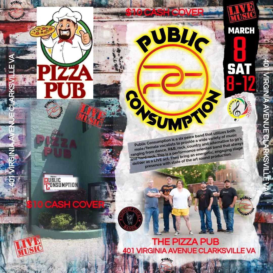 Public Consumption LIVE@Pizza Pub