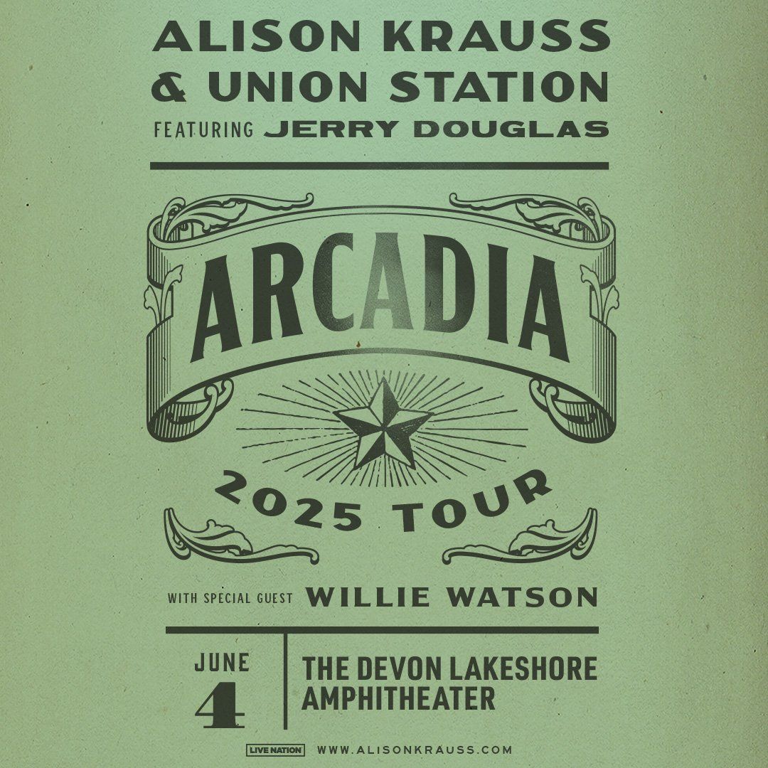 Alison Krauss and Union Station at Wexner Center for the Arts - Mershon Auditorium