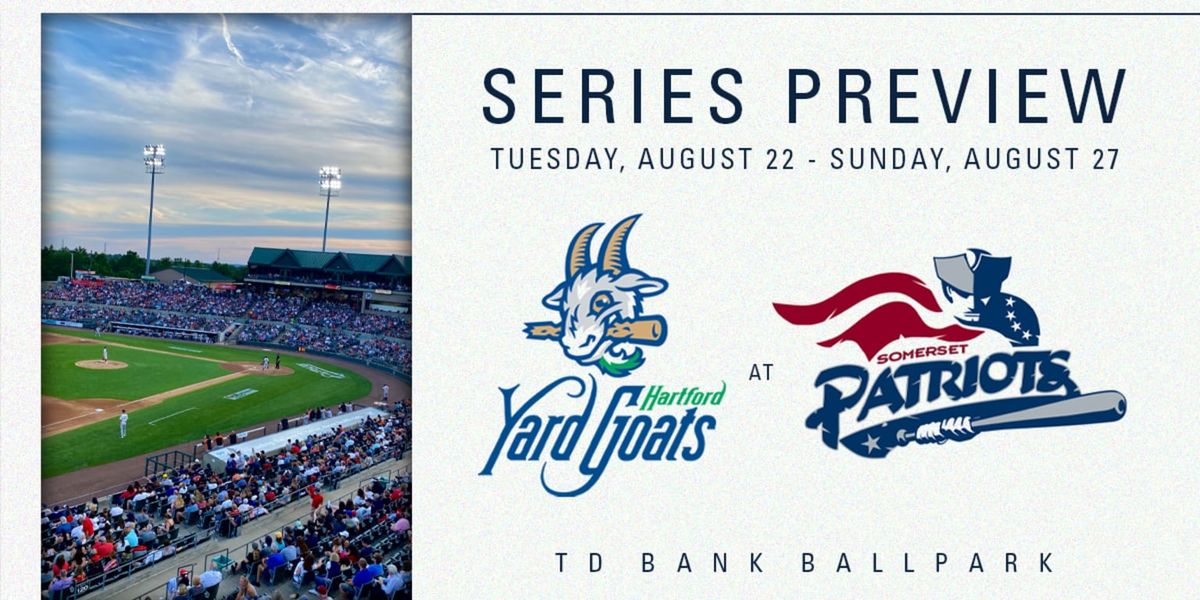 EL Northeast Division Series: TBD at Hartford Yard Goats - Game 3 (If Necessary)