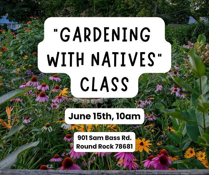 FREE: "Gardening with Natives" Class