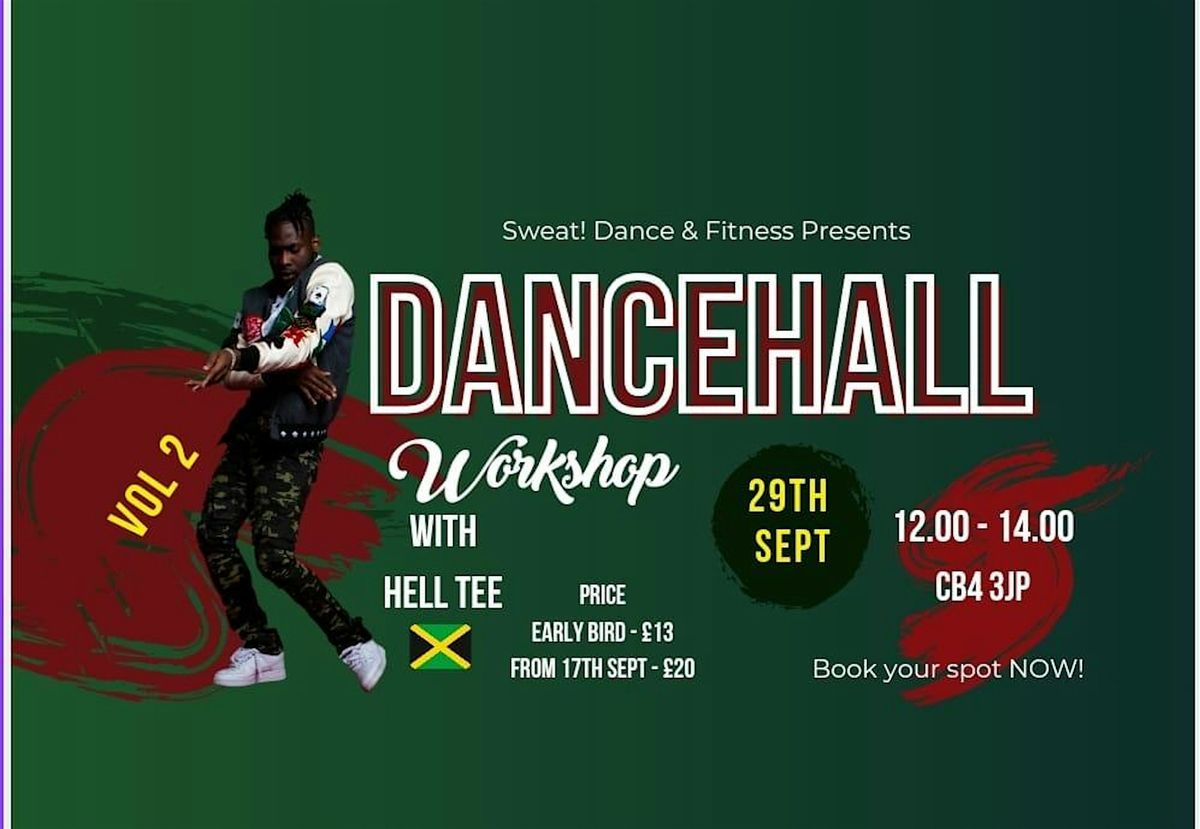 DANCEHALL WORKSHOP WITH HELL TEE - 29.9.