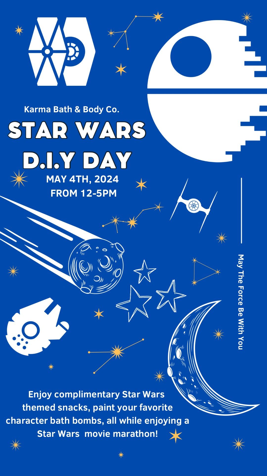 Star Wars D.I.Y Day at Karma!