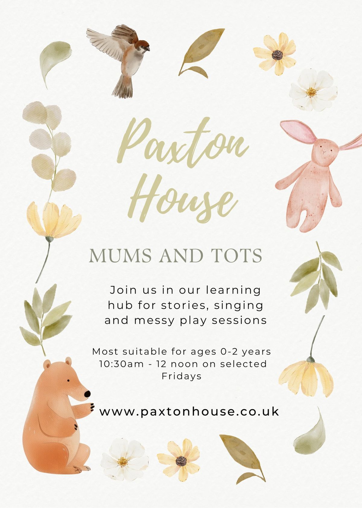 Mums & Tots - Stories, Singing & Messy Play 