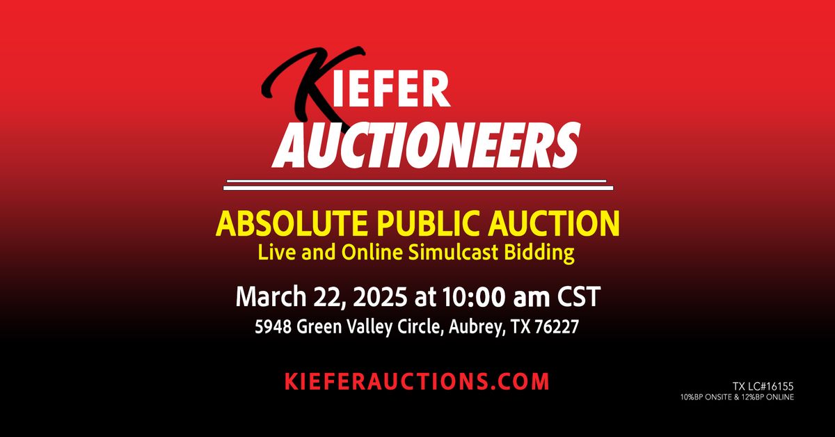 Absolute Public Auction