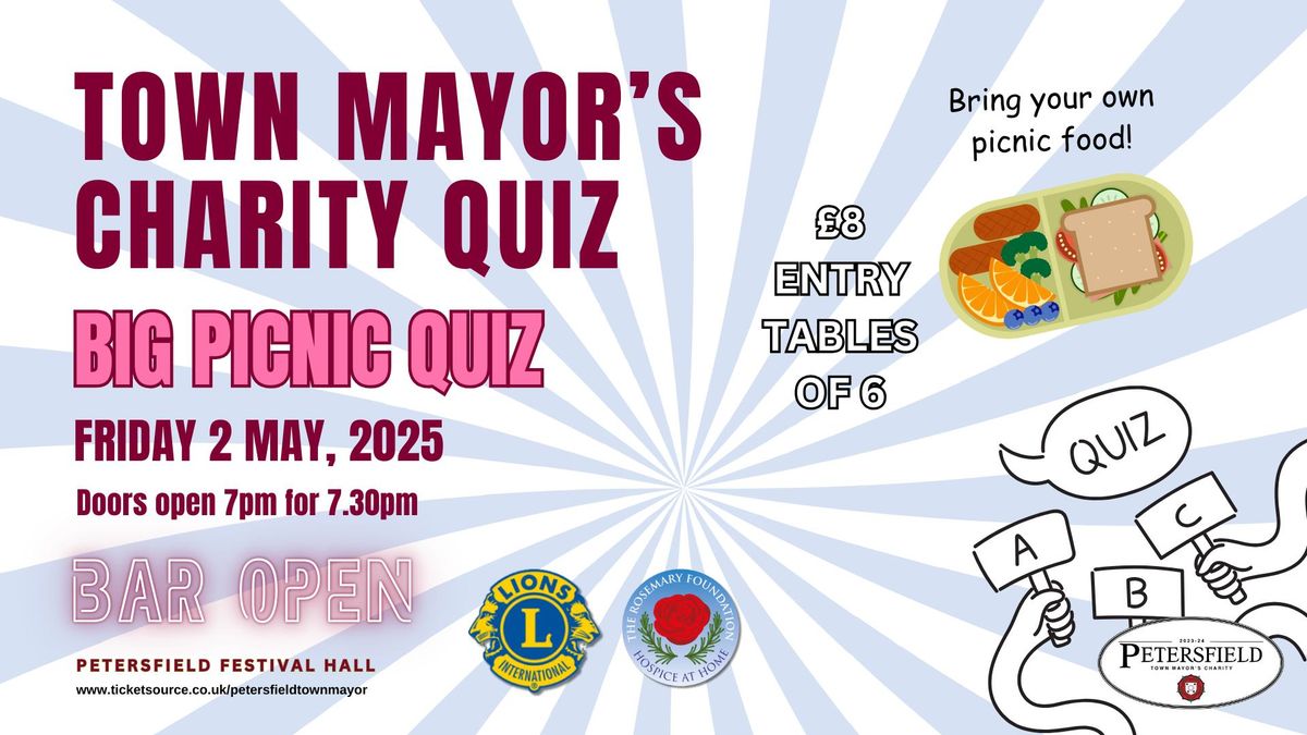 Town Mayor's Charity Quiz 2025