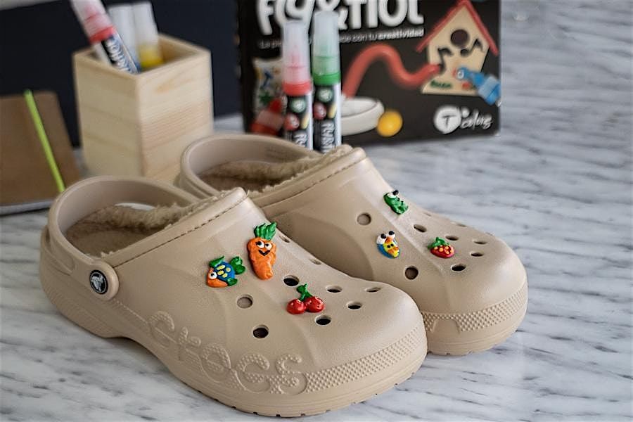 Taller de pintura Fly&Flot creativa: crea tus charms para Crocs y abalorios