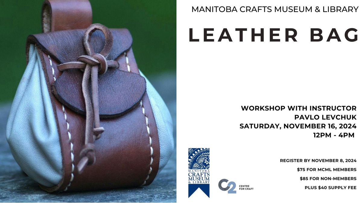 MCML Workshop: Leather Bag with Pavlo Levchuk