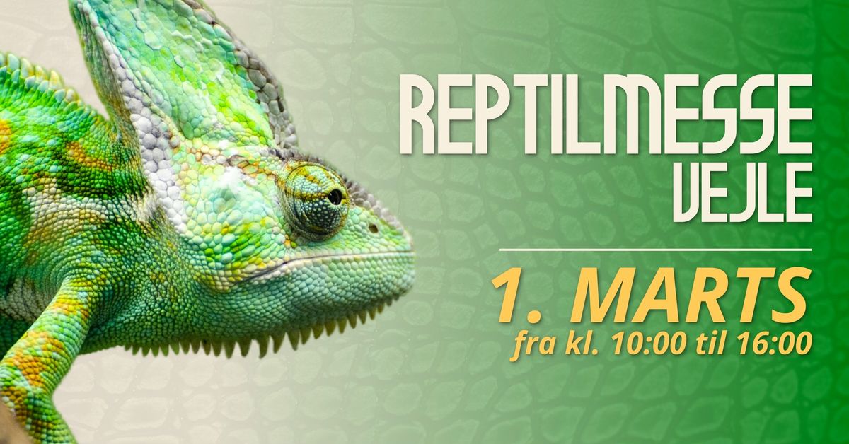 Vejle Reptilmesse 1. Marts - 2025