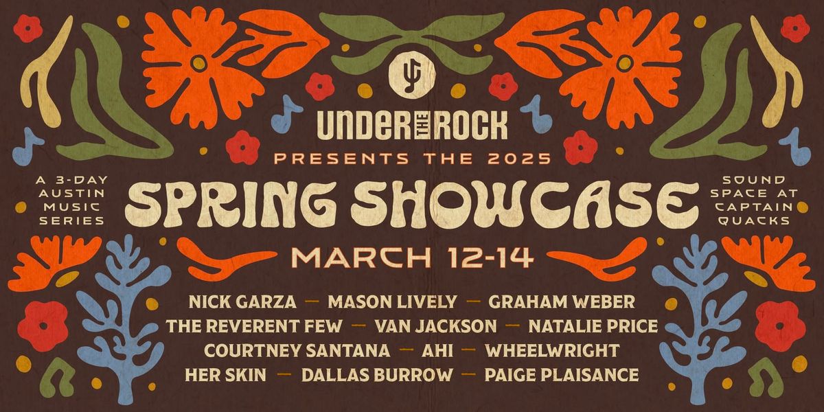 Under The Rock Spring Showcase