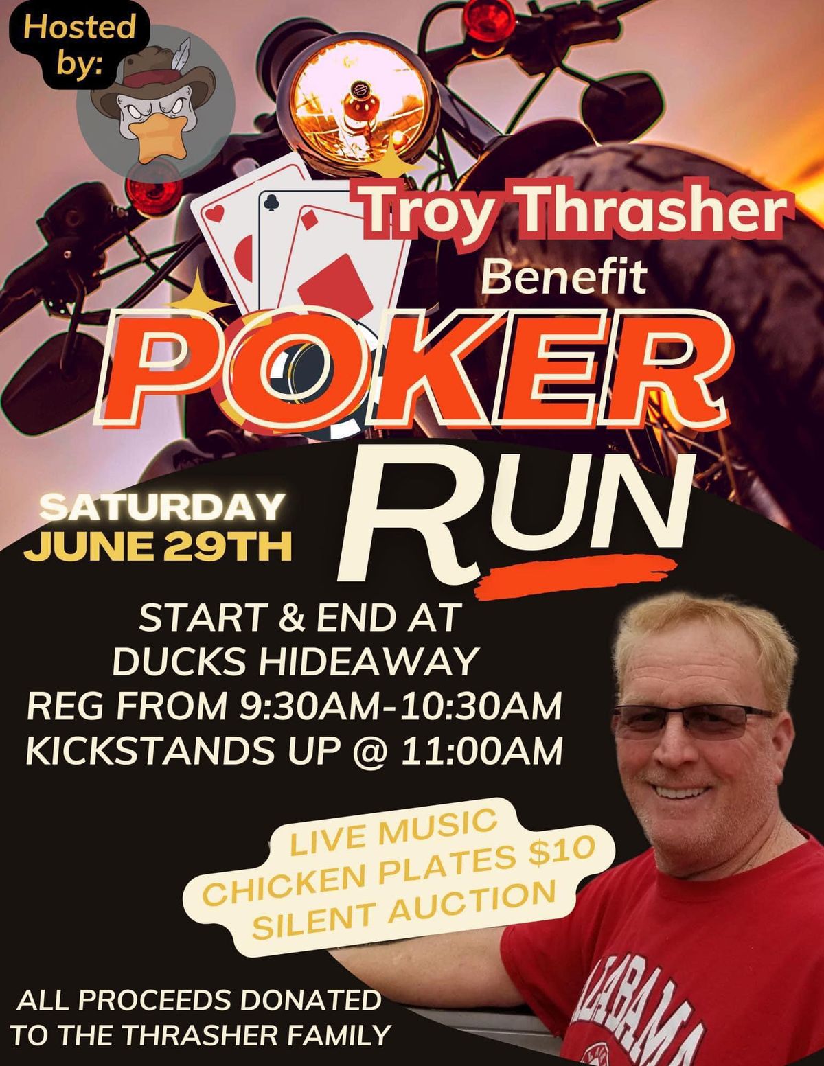 Poker Run for Troy Thrasher