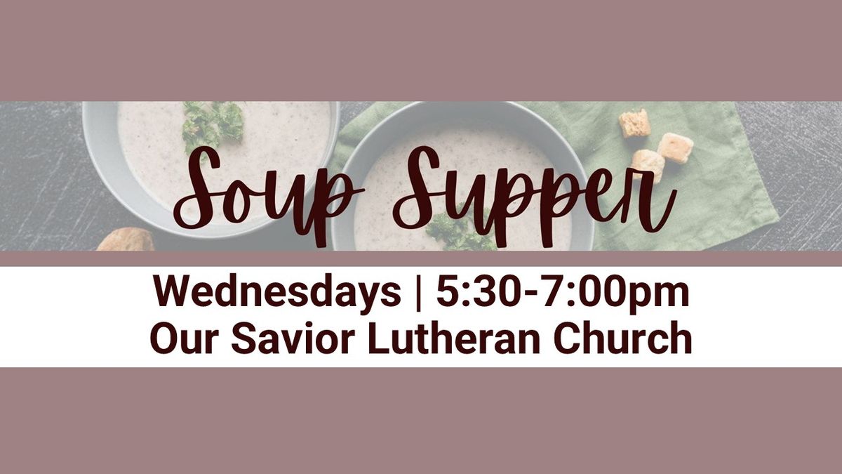 Soup Suppers during Advent - Mission Team Fundraiser