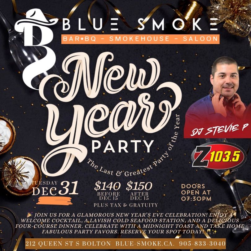 New Years Eve at Blue Smoke