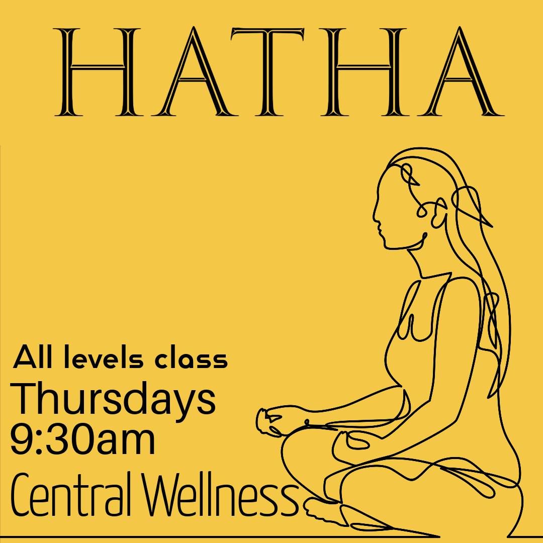 Hatha- All levels class @Central Wellness