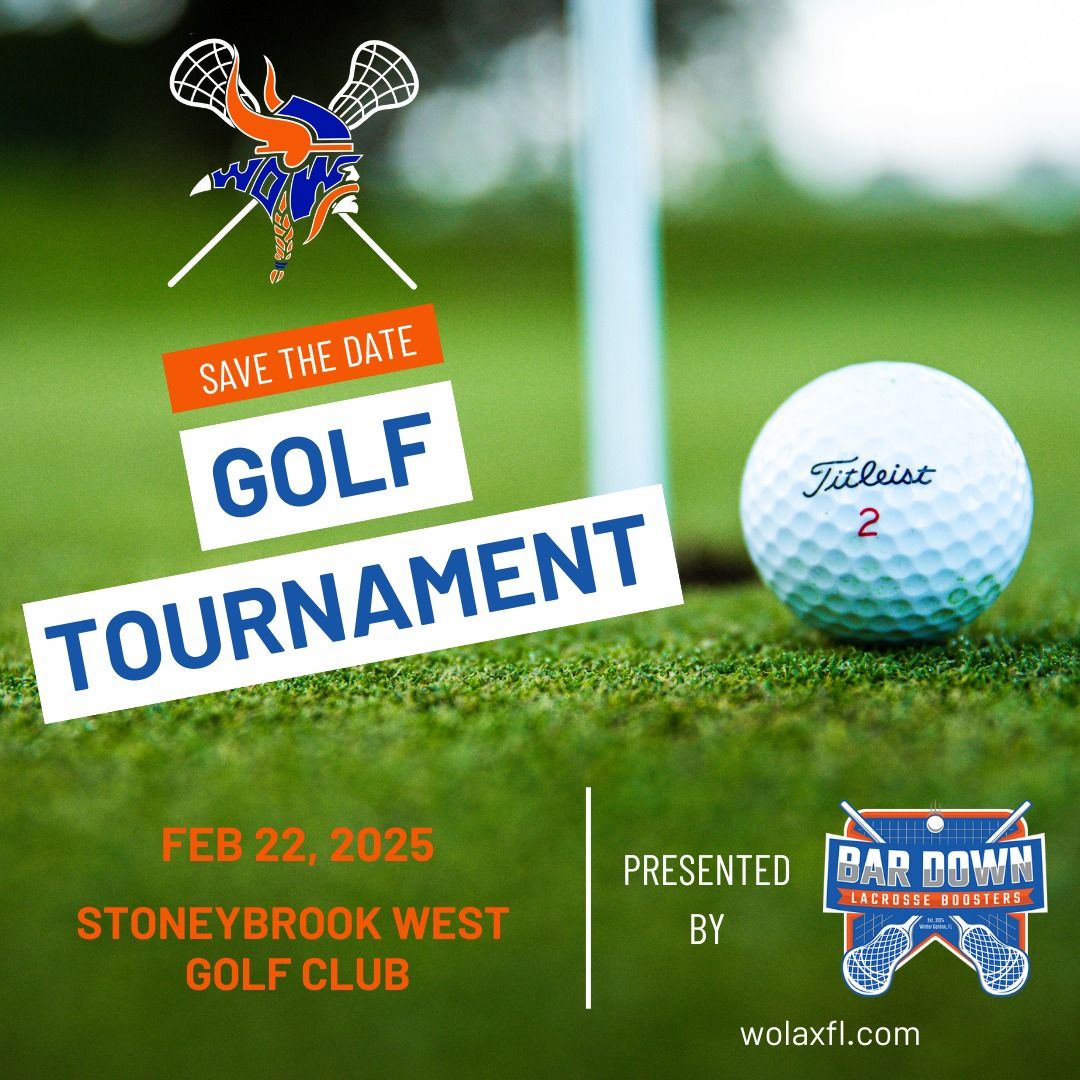 Bar Down Lacrosse Boosters Golf Tournament to Support the West Orange Boys Lacrosse Team