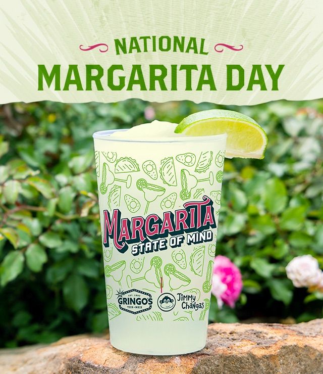 CHEERS to National Margarita Day at Gringo\u2019s! 