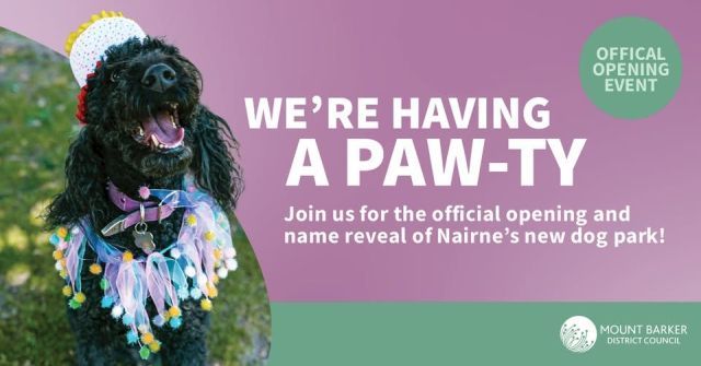 Nairne Dog Park Opening