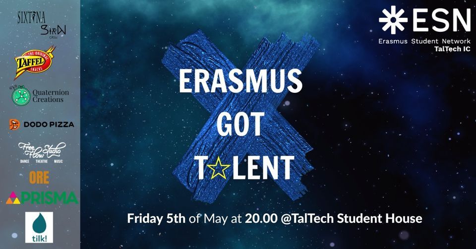 Erasmus Got Talent, TalTech - Tallinn University of Technology, 5 May 2023