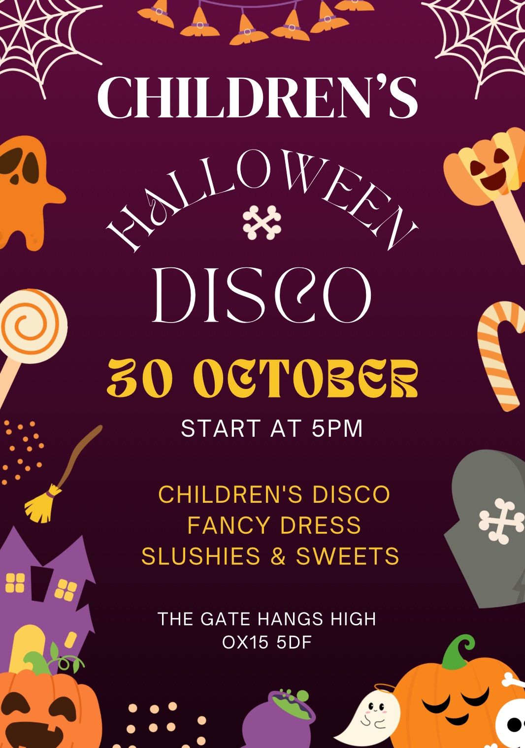 Children\u2019s Halloween Disco 