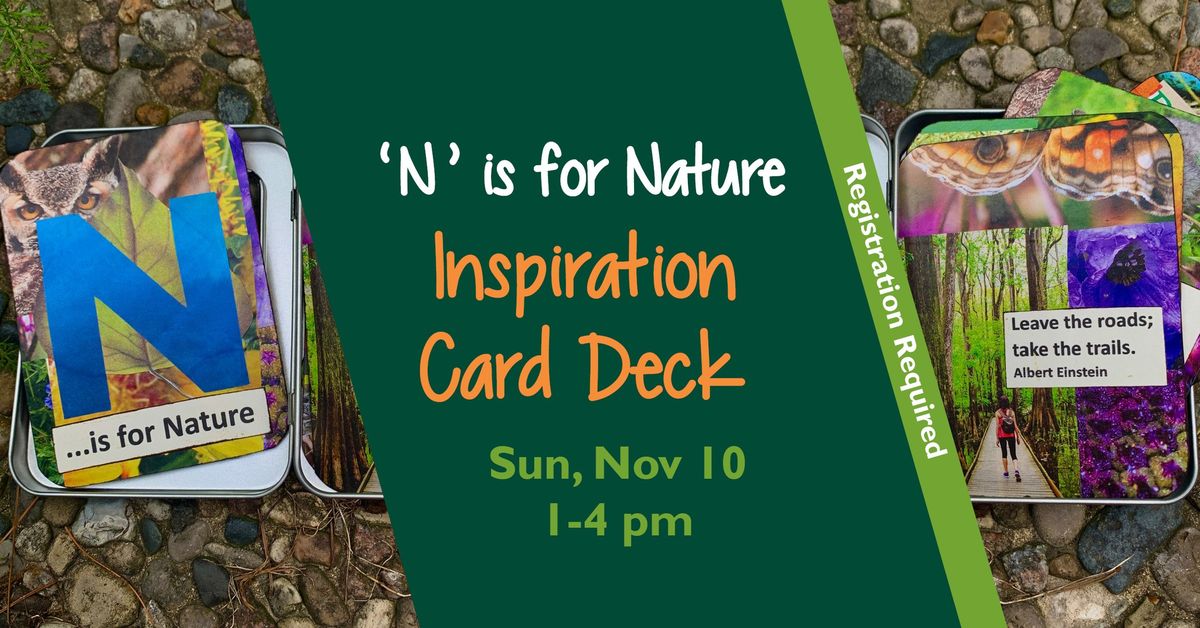 'N' is for Nature: Inspiration Card Deck