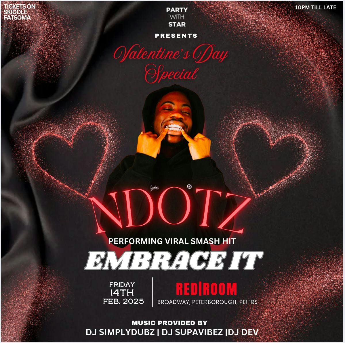 PETERBOROUGH: NDOTZ PERFORMING LIVE AT OUR VALENTINES SPECIAL EVENT