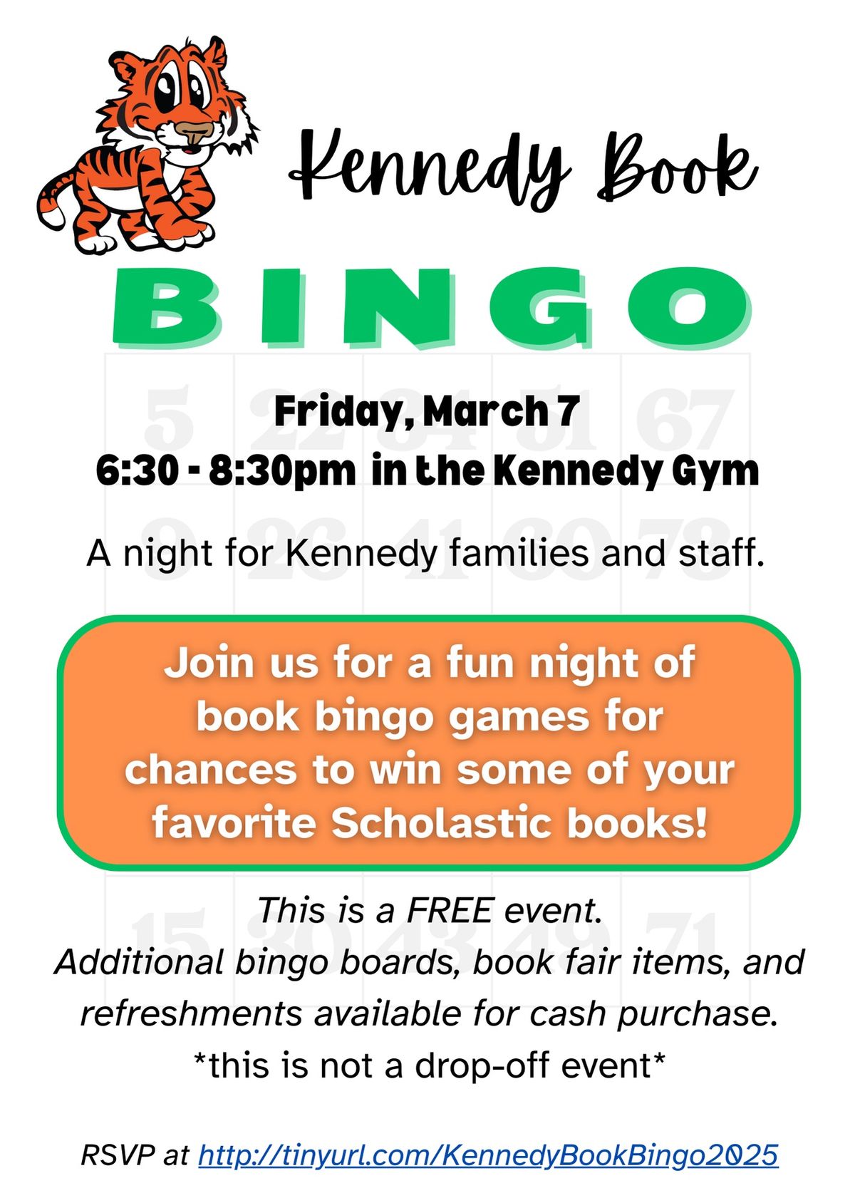 Kennedy Book Bingo